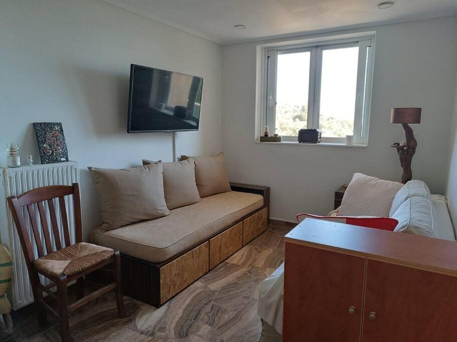 Ολόκληρος Όροφος Αγροτική Οικία Apartment Неос Пиргос Екстериор снимка